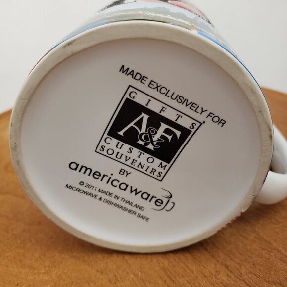 Canada Large Mug Americaware Glitter Pictures Photos - Picture 7 of 8